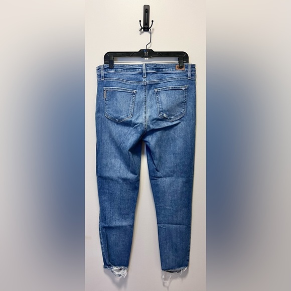 Paige Denim “Hoxton Crop” Distressed Jeans (Size 32) 👖 **NEW WITHOUT TAGS!!🎁** - Picture 2 of 13
